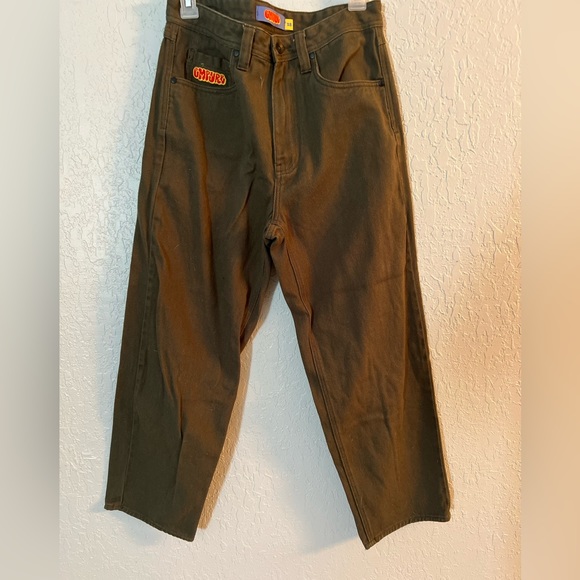 Empyre Jeans. Olive green. Worn once. - Picture 1 of 3